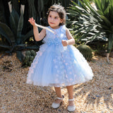 Kids Baby Girl Flower Princess Wash Dress