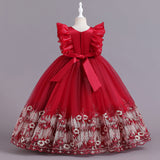 Kid Girl Princess Flower Dresses