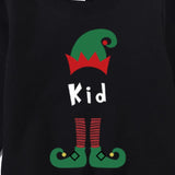 Family Matching Christmas Creative Cartoon Printing Shirts