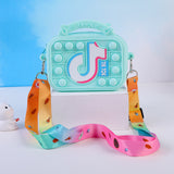 Kid Silicone Tiktok Anti-rat Pioneer Pressure Relief Puzzle Toy Bag