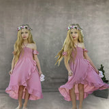 Family Matching Mother-daughter Sexy Beach Holiday Summer Dress