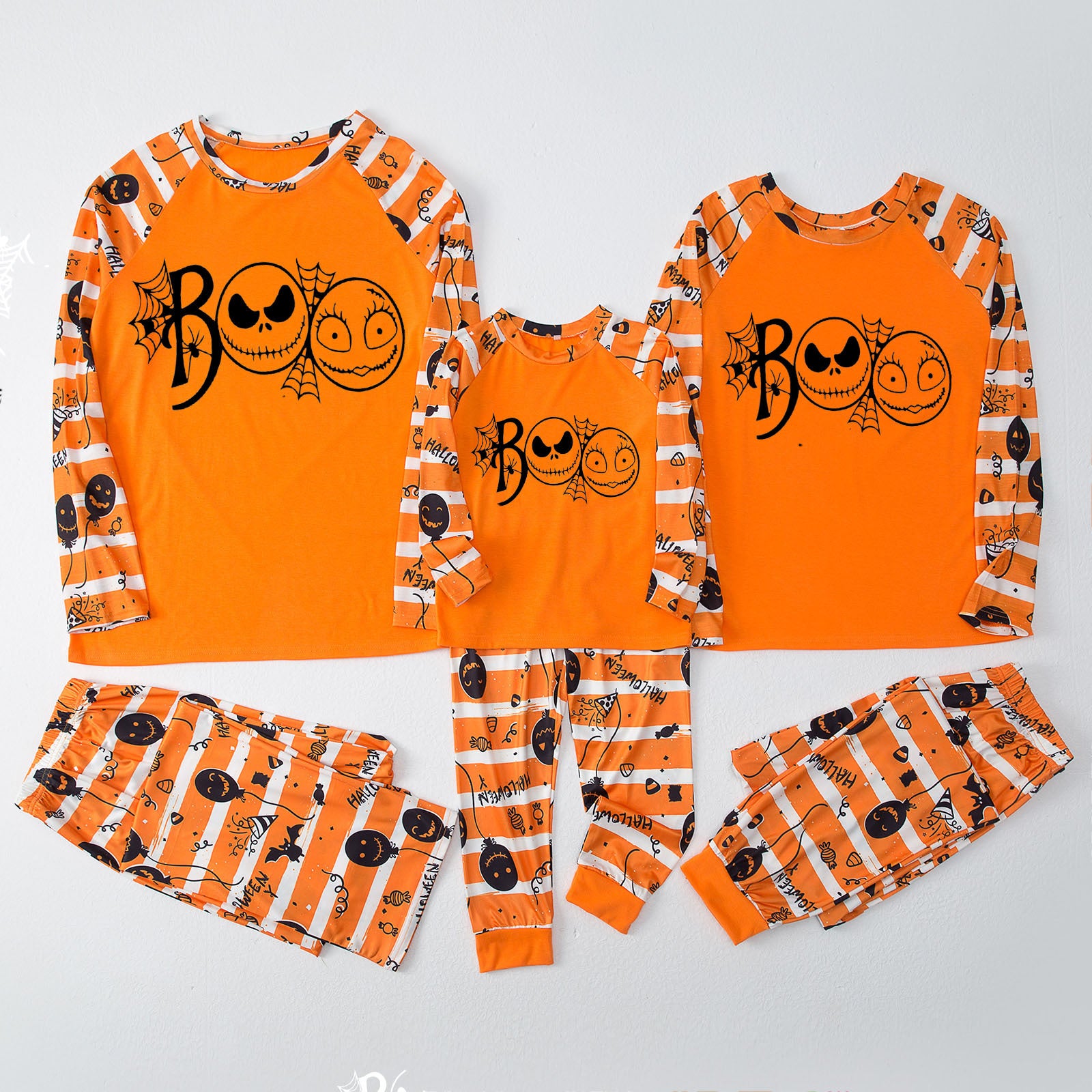 Family Matching Halloween Print Set Parent-child Pajamas
