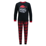 Family Plaid Cotton Parent-child Christmas Home Pajama Set