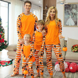 Halloween Pajamas Family Matching Mommy Dad and Me Sleepwear Outfits