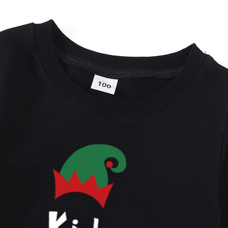 Family Matching Christmas Creative Cartoon Printing Shirts