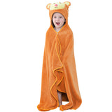Kid Baby Summer New Cartoon Bath Towel Pajamas