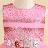Kid Girl Princess Peng Gauze Piano Playing Dresses