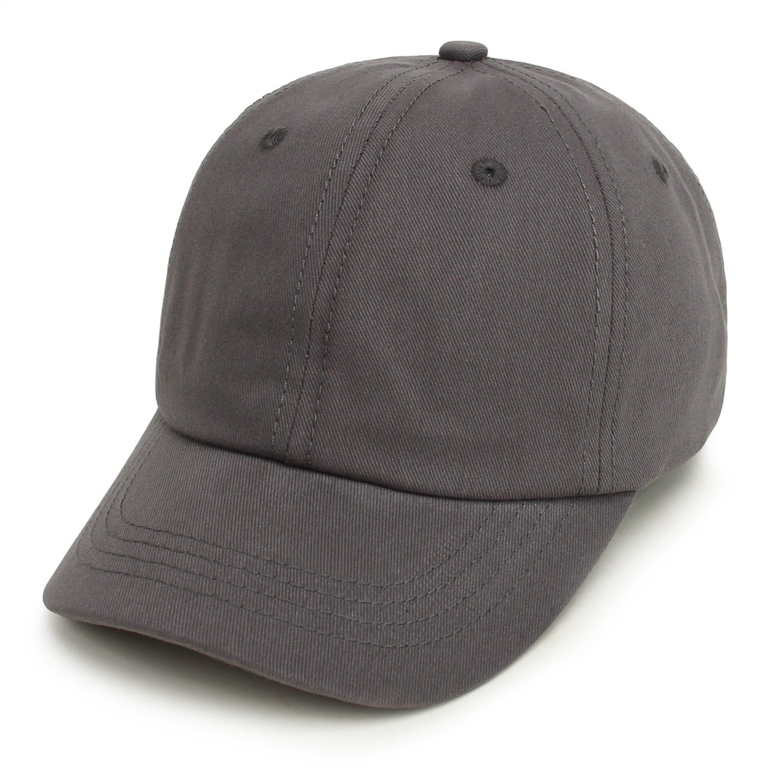 Spring Summer Kid Baby Baseball Cap Solid Color Cotton Casual Adjustable Sun Hat