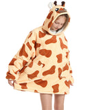 Kid Boy Girl Blanket Winter Warm Pajamas Sweater