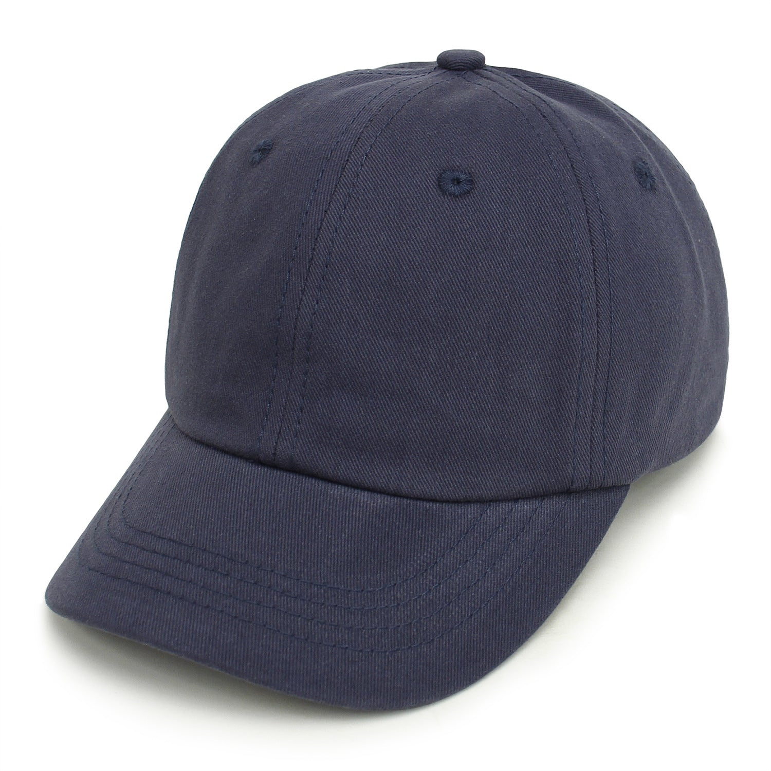 Spring Summer Kid Baby Baseball Cap Solid Color Cotton Casual Adjustable Sun Hat