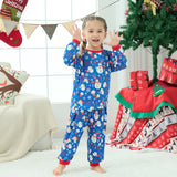 Family Matching Parent-child Pajamas Christmas Long Sleeves Sleepwear