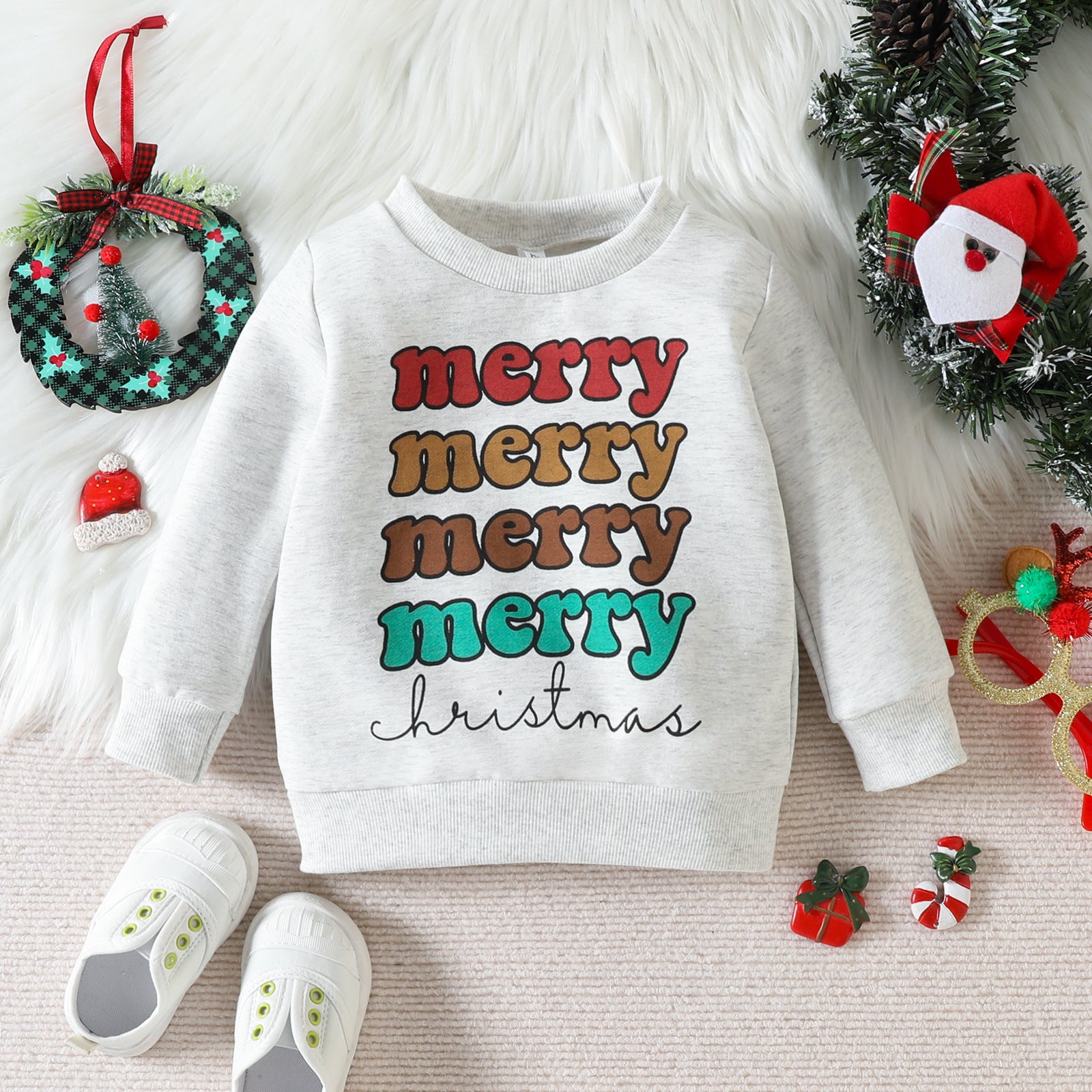 Kid Baby Girl Letter Printing Sweatshirts