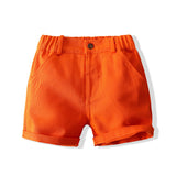 Kid Baby Boys Summer Suit Cartoon Dinosaur 2 Pcs Set