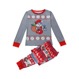 Family Matching Christmas Parent-child Home Pajamas Casual Suit
