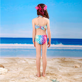 Kid Girl Mermaid Tail Spring Swimsuit