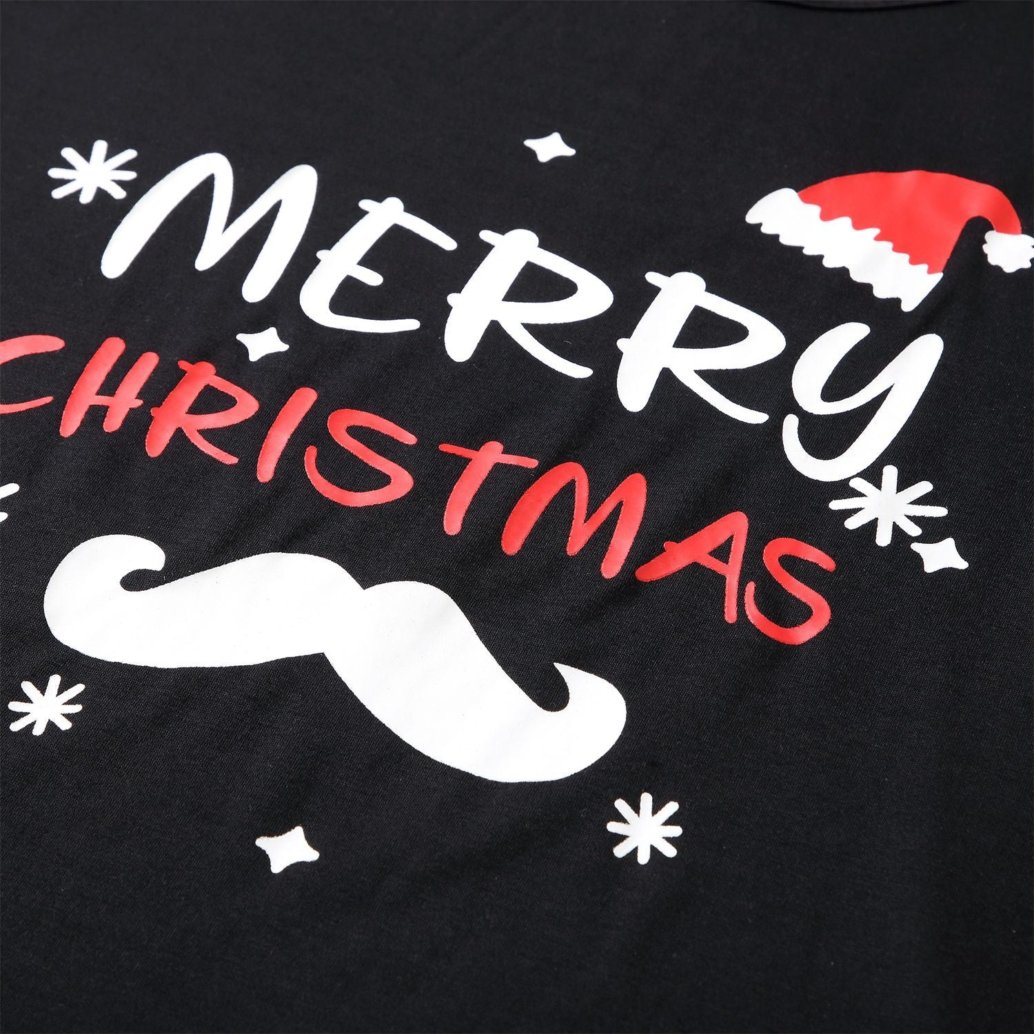 Family Matching Christmas Printed Christmas Letter Parent-child Pajamas