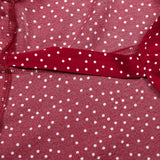 Family Matching Polka Dot Agaric Hem Strap Loose Dresses