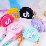 Kid Silicone Tiktok Anti-rat Pioneer Pressure Relief Puzzle Toy Bag