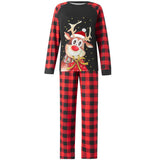 Family Parent-child Autumn Winter Print Christmas Pajama Set