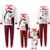 Family Autumn Parent-child Outfit Full Loose Christmas Pajamas