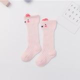 Baby / Toddler Solid Breathable Over-knee Mesh Socks 3 Packs