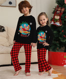 Family Matching Loungewear Parent-child Christmas Plaid Pajamas