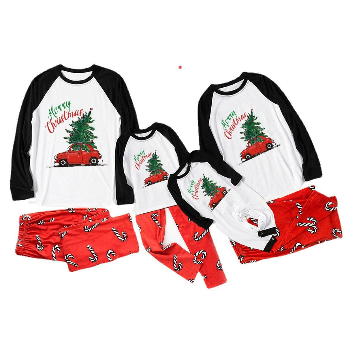 Family Matching Christmas Parent-child Pajamas