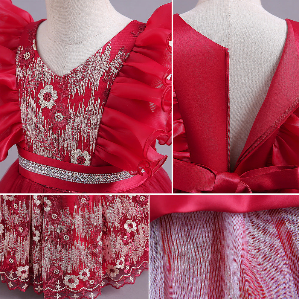 Kid Girl Princess Flower Dresses
