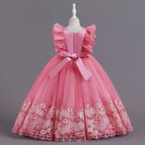 Kid Girl Princess Flower Dresses