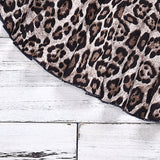 Kid Baby Girl Valentine's Day Love Leopard  2 Pcs Suit Sets