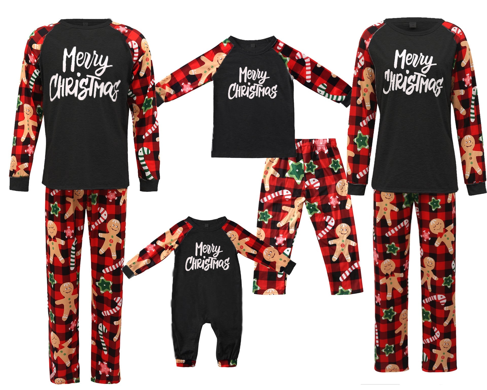 Family Parent-child Home Pajamas