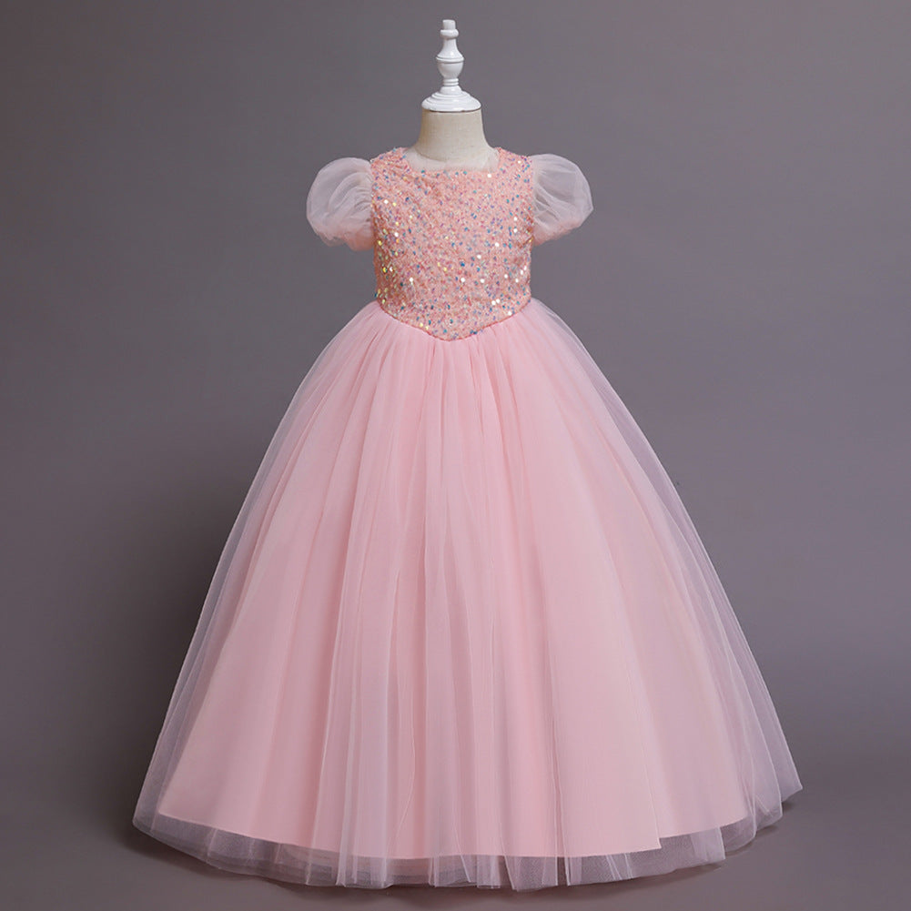 Kid Girl Christmas Princess Dress
