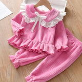 Kid Girl Nightgown Flannel Thick Home Coral Fleece Pajamas