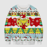 Kid 3D Printed Round Neck Christmas Fashion Hoodie