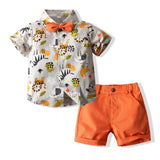 Kid Baby Boy Gentleman Party Autumn Handsome 3 Pcs Sets Suit