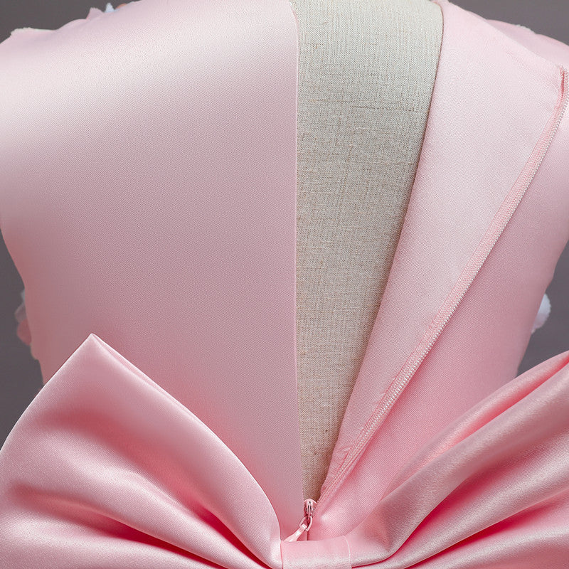 Kid Girl Princess Party Birthday Piano Show Cake Dresses