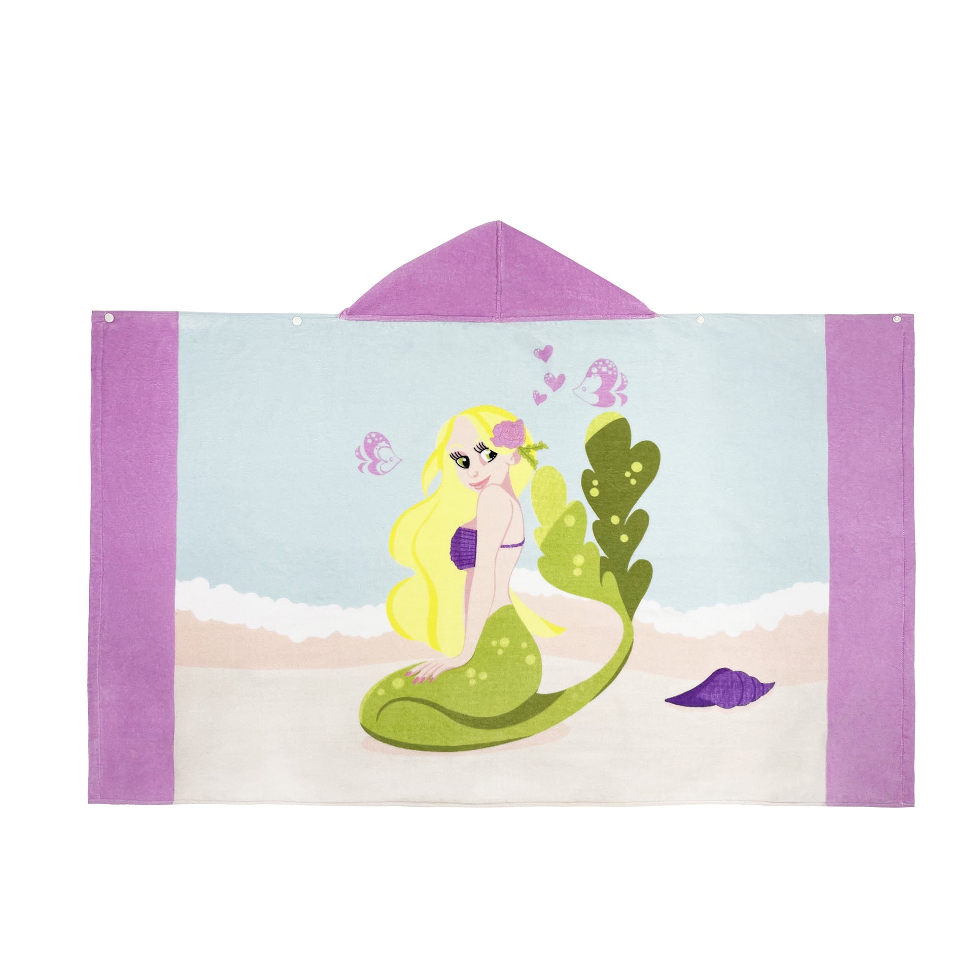 Baby Boy Girl Hooded Bath Towel Cartoon Microfiber Soft Blanket Pajamas