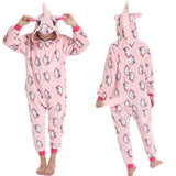 Kid Baby Girl Luminous Tianma Cartoon Animal One-piece Unicorn Pajamas
