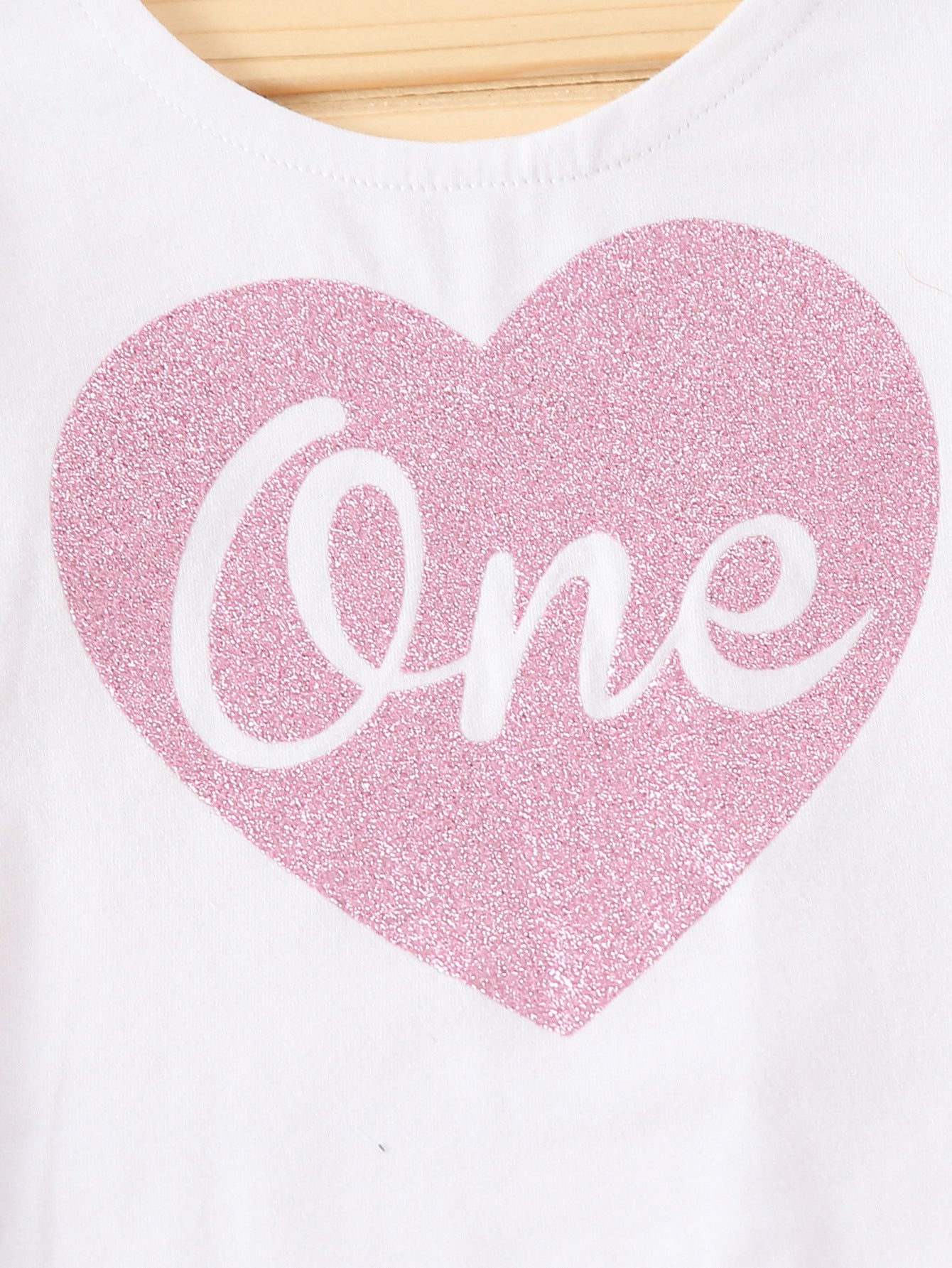 Baby Girls Long Sleeves Love Printing Gauze 2 Pcs Sets