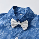 Baby Suit Onesie Printed Halter Crawl Bow Tie Rompers