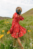 Family Matching Parent-child Sweet Leisure Holiday Dresses