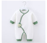 Baby Autumn Winter Warm Butterfly Nascent Cotton Rompers
