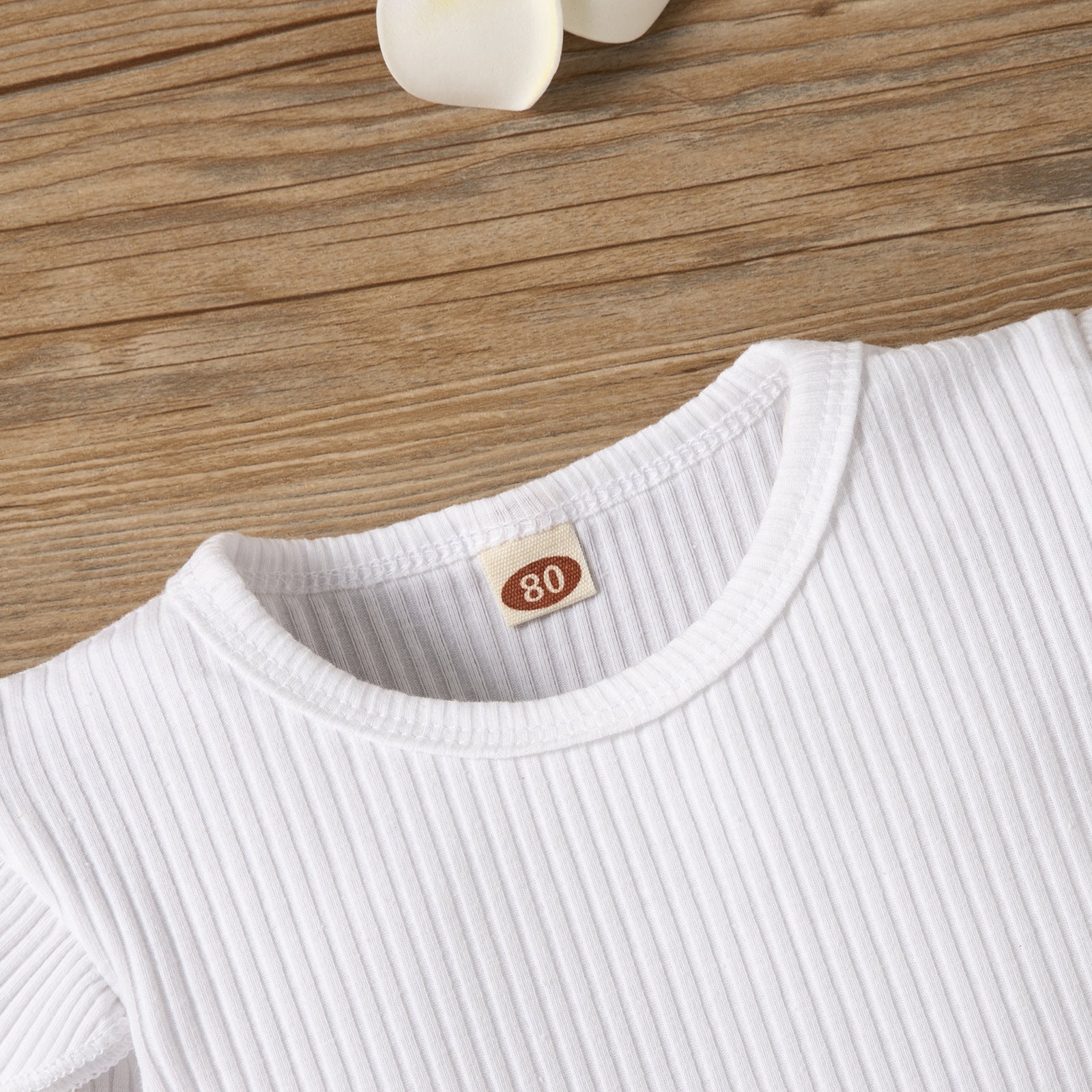 Kid Baby Girl Long Sleeve Jeans Hole Suit Spring Stripe 2 Pcs Sets