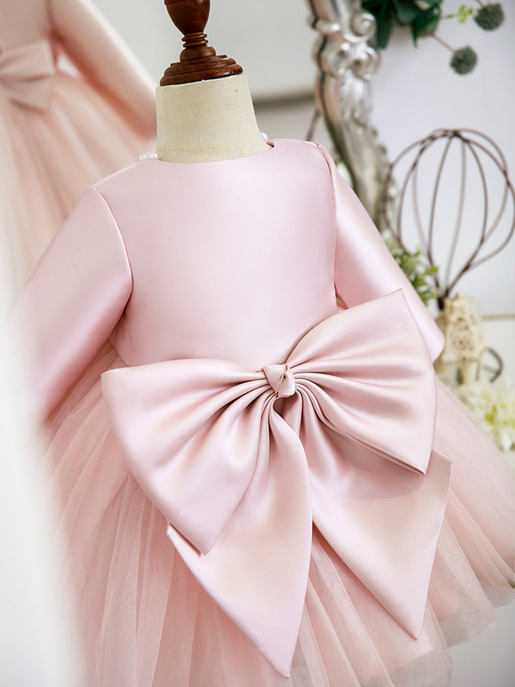 Kid Girl Birthday Party Princess Gown Wedding Dress