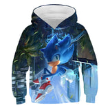 Kid Cartoon Pullover Hoodie 3D Digital Printed Casual Tops