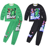 Kid Boy Home Set Long Sleeve Pajamas