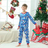 Family Matching Parent-child Pajamas Christmas Long Sleeves Sleepwear