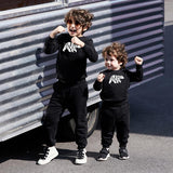 Family Matching Ins Parent-child Long Sleeves Hoodie