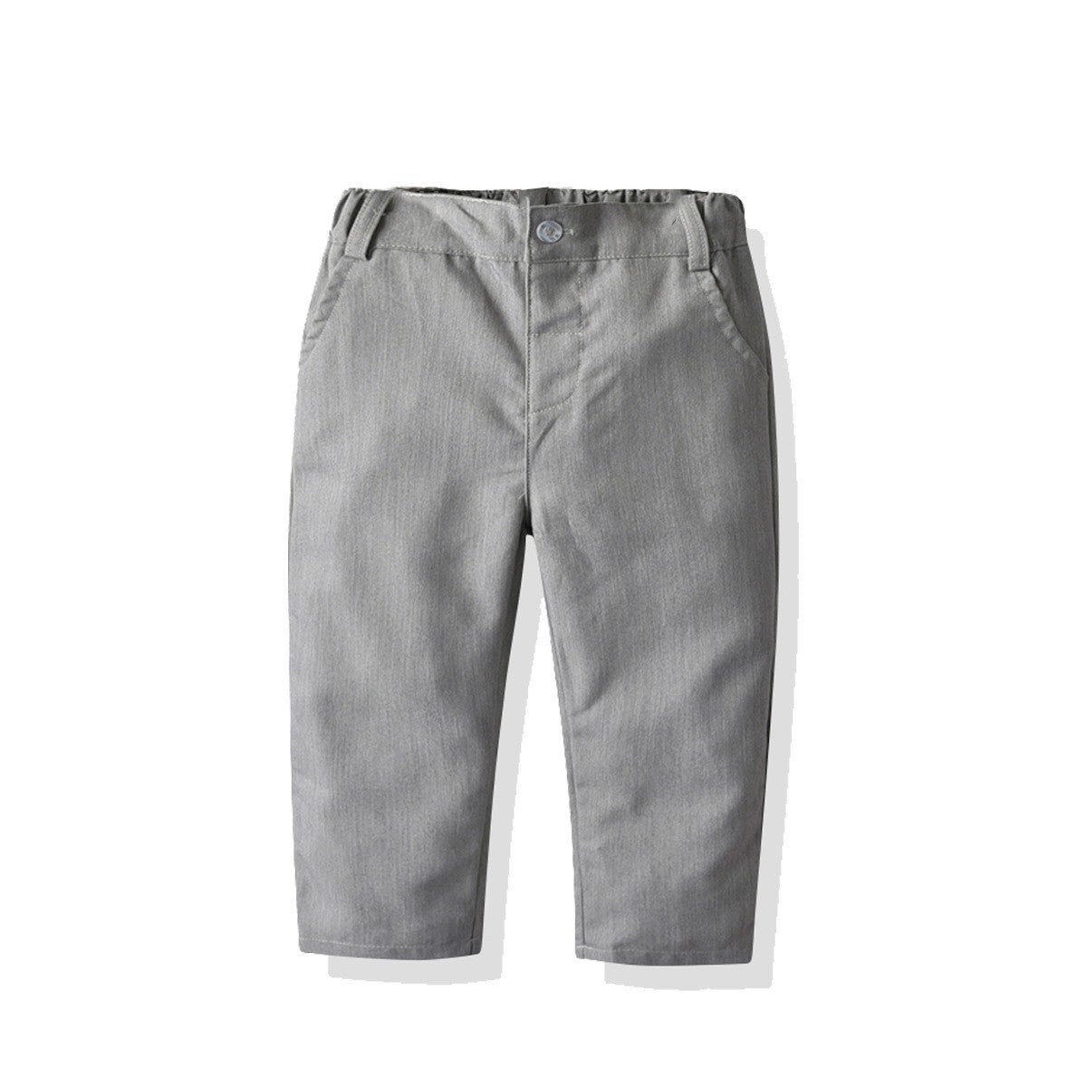 Kid Baby Boy Suit Spliced Long-sleeved Gentleman 4 Pcs Sets