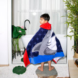 KidBaby Hooded Towel Spa Towel Blanket Kids Bathrobe Beach Pajamas